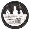Kép 3/5 - Kültéri hosszabbító 5 m / 1 aljzat / fekete / gumi-neoprén / 250 V / 1,5 mm2