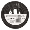 Kép 3/5 - Kültéri hosszabbító 25 m / 1 aljzat / fekete / gumi-neoprén / 250 V / 2,5 mm2