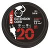 Kép 5/5 - Kültéri hosszabbító 20 m / 1 aljzat / fekete / gumi-neoprén / 250 V / 1,5 mm2