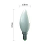 Kép 4/7 - EMOS Basic LED izzó gyertya E14 8.3W 900lm természetes fehér