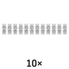 Kép 1/5 - EMOS Sorkapocs 12x2.5 mm fehér 10db