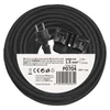 Kép 3/5 - Kültéri hosszabbító 25 m / 2 aljzat / fekete / gumi / 250 V / 1,5 mm2