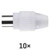 Kép 5/5 - EMOS IEC csatlakozó A204R 10db/bliszter
