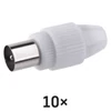 Kép 4/5 - EMOS IEC csatlakozó A203R 10db/bliszter