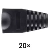 Kép 5/5 - EMOS RJ45 csatlakozó védőkupak fekete 20db/csomag