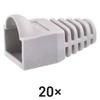 Kép 4/5 - EMOS RJ45 csatlakozó védőkupak szürke 20db/csomag