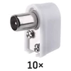 Kép 4/5 - EMOS IEC csatlakozó A205 10db/bliszter