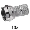 Kép 4/5 - EMOS F csatlakozó CB113 10db/bliszter