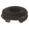 Kép 2/5 - Kültéri hosszabbító 30 m / 1 aljzat / fekete / gumi-neoprén / 250 V / 1,5 mm2