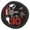 Kép 5/5 - Kültéri hosszabbító 30 m / 1 aljzat / fekete / gumi-neoprén / 250 V / 1,5 mm2