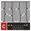 Kép 4/12 - Standard LED sorolható karácsonyi füzér – fényfüggöny, 1x2 m, kültéri, hideg fehér