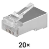 Kép 5/6 - EMOS FTP csatlakozó RJ45 CAT5E 20/bliszter