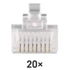 Kép 6/6 - EMOS FTP csatlakozó RJ45 CAT5E 20/bliszter