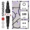 Kép 8/13 - Standard LED sorolható karácsonyi füzér, 10 m, kültéri és beltéri, lila