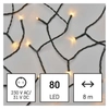 Kép 2/9 - LED karácsonyi fényfüzér, 8 m, kültéri és beltéri, vintage, időzítő