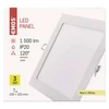 Kép 6/11 - EMOS LED panel beépíthető 18W 1500lm IP20 meleg fehér