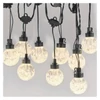Kép 5/7 - LED fényfüzér – 20x party égő, 7,6 m, kültéri és beltéri, meleg fehér