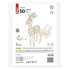 Kép 6/8 - LED szán rénszarvasokkal – 47 cm, 3x AA, beltéri, meleg fehér, időzítő