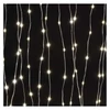 Kép 3/9 - LED karácsonyi nano fényfüzér – fényfüggöny, 2,9x2 m, kültéri és beltéri, meleg fehér, pr.