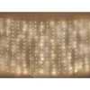 Kép 4/9 - LED karácsonyi nano fényfüzér – fényfüggöny, 2,9x2 m, kültéri és beltéri, meleg fehér, pr.