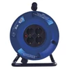 Kép 1/6 - Kábeldob 25 m / 4 aljzat / fekete / PVC / 230 V / 2,5 mm2