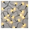 Kép 1/12 - LED karácsonyi fényfüzér – tobozok, 9,8 m, kültéri és beltéri, meleg fehér, programokkal