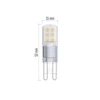 Kép 7/10 - EMOS Classic LED izzó JC G9 2.6W 320lm természetes fehér
