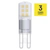 Kép 8/10 - EMOS Classic LED izzó JC G9 2.6W 320lm természetes fehér