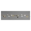 Kép 1/6 - LED karácsonyi fényfüzér – tobozok, 1,7 cm, 2x AA, beltéri, meleg fehér