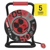 Kép 8/8 - Kültéri kábeldob 50 m / 4 aljzat / fekete / gumi-neoprén / 230V / 1,5 mm2