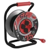 Kép 4/8 - Kültéri kábeldob 25 m / 4 aljzat / fekete / gumi-neoprén / 230V / 1,5 mm2