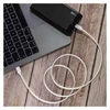 Kép 6/8 - Töltő- és adatkábel USB-C 2.0 / USB-C 2.0, 1 m, fehér