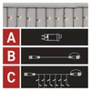 Kép 10/15 - EMOS CNT Kezdő készlet – jégcsapok 2,5m 100LED IP44 12W, meleg fehér, időz.