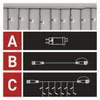 Kép 9/14 - EMOS CNT Kezdő készlet – jégcsapok 2,5m 100LED IP44 12W, hideg fehér, időz.