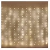 Kép 11/12 - LED karácsonyi drop fényfüzér – fényfüggöny, 1,7x1,5 m, kültéri és beltéri, meleg fehér