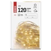 Kép 8/9 - LED karácsonyi drop fényfüzér, 12 m, kültéri és beltéri, meleg fehér, időzítő