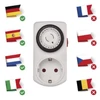 Kép 4/9 - EMOS Mechanikus időkapcsoló 15D-3A IP20 SCHUKO