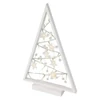 Kép 1/8 - LED dekoráció – világító feldíszített karácsonyfa, 40 cm, 2x AA, beltéri, meleg fehér, id.