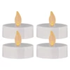 Kép 2/6 - LED dekoráció – 4x teamécses, maxi, 4x CR2032, beltéri, vintage
