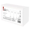 Kép 4/7 - LED karácsonyi fényfüggöny – hópelyhek, 135x50 cm,  beltéri, hideg fehér