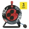 Kép 9/9 - Weatherproof kábeltekercs 25 m / 4 aljzat / kék / szilikon / 230 V / 1,5 mm2