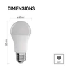 Kép 4/11 - LED izzó GoSmart A60 / E27 / 11 W (75 W) / 1 050 lm / RGB / dimmelhető / Wi-Fi