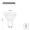 Kép 4/11 - LED izzó GoSmart MR16 / GU10 / 4,8 W (35 W) / 400 lm / RGB / dimmelhető / Wi-Fi