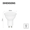 Kép 4/11 - LED izzó GoSmart MR16 / GU10 / 4,8 W (35 W) / 400 lm / RGB / dimmelhető / Zigbee