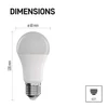 Kép 4/11 - LED izzó GoSmart A60 / E27 / 9 W (60 W) / 806 lm / RGB / dimmelhető / Zigbee