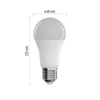 Kép 3/9 - LED izzó GoSmart A60 / E27 / 11 W (75 W) / 1 050 lm / RGB / dimmelhető / Zigbee