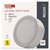 Kép 9/14 - LED felületi lámpatest NEXXO, kerek, fehér, 7,6W, Természetes fehér