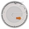 Kép 12/14 - LED felületi lámpatest NEXXO, kerek, fehér, 7,6W, Természetes fehér
