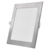 Kép 1/13 - LED süllyesztett lámpatest NEXXO, négyzet, ezüst, 18W, CCT