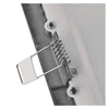 Kép 9/13 - LED süllyesztett lámpatest NEXXO, négyzet, ezüst, 18W, CCT